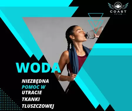 WODA !!!  Niezbędna pomoc w utracie tkanki tłuszczowej. 